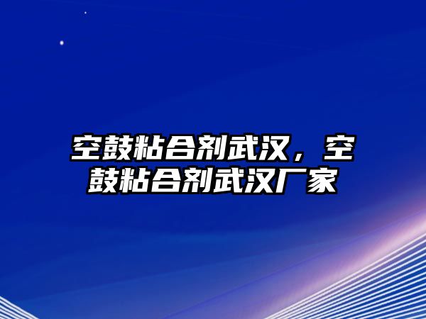 空鼓粘合劑武漢，空鼓粘合劑武漢廠(chǎng)家