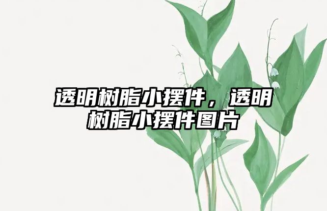 透明樹(shù)脂小擺件，透明樹(shù)脂小擺件圖片